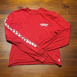 Vans long sleeved‎ cut off shirt
